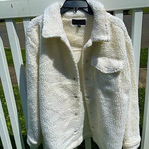 White bear coat